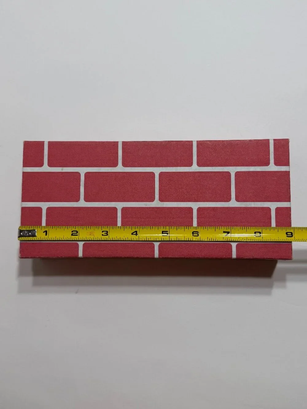 20 Vintage Cardboard Bricks Jumbo Primary Building Blocks Lightweight